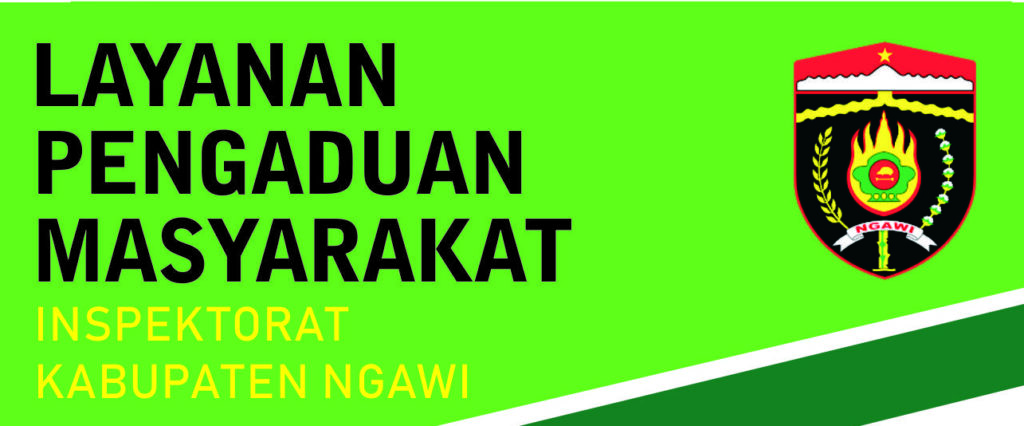 Layanan Pengaduan Masyarakat Inspektorat Kabupaten Ngawi