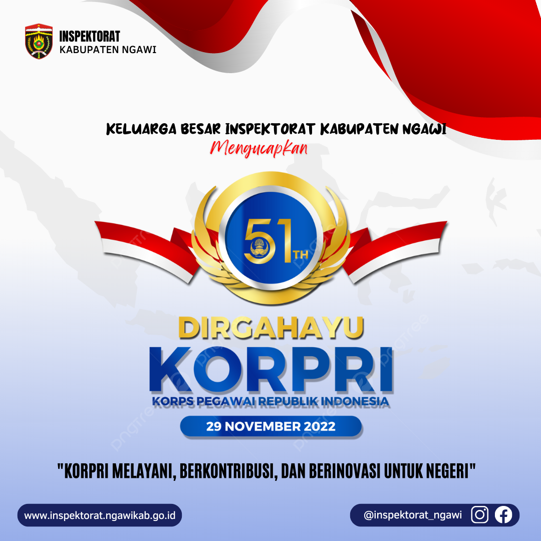 Dirgahayu KORPS Republik Indonesia Ke – 51 Tahun 2022 – INSPEKTORAT ...